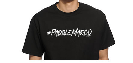 Paddle Marco T-shirt Black